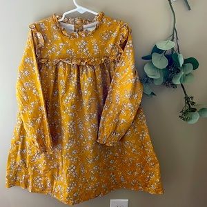 Mustard Edgehill collection dress